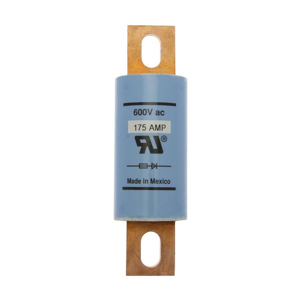 Eaton Bussmann series Tron KAC high speed fuse, 1A, 200 kAIC, Non Indicating, High speed fuse, Blade end X blade end, Stud image 27