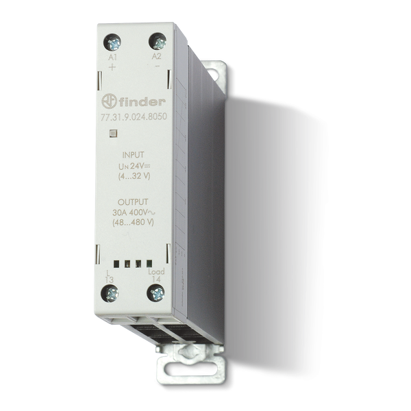 Modular SSR.22,5mm.1NO output 30A/400VAC/input 230VAC Random switch-on (77.31.8.230.8051) image 2