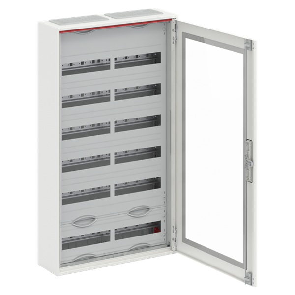 CA23VM ComfortLine Compact distribution board, Surface mounting, 36 SU, Isolated (Class II), IP44, Field Width: 2, Rows: 3, 500 mm x 550 mm x 160 mm image 2