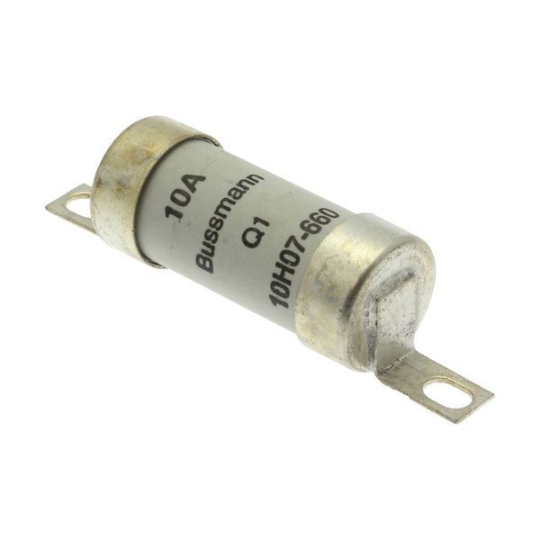 Fuse-link, LV, 10 A, AC 660 V, DC 250 V, BS88/A2, 22 x 82 mm, gL/gG, BS image 6