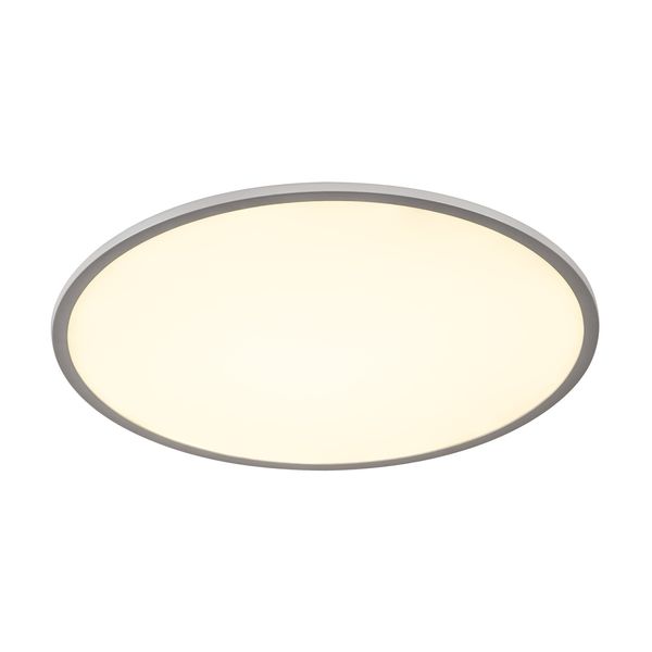 PANEL 60 round, LED Indoor ceiling light, silver-grey, 3000K image 3