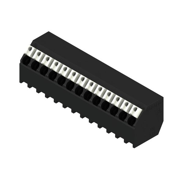 PCB terminal, 3.81 mm, Number of poles: 13, Conductor outlet direction image 3