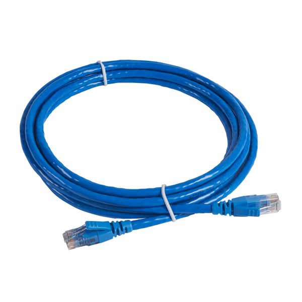 Patch cord RJ45 category 6 U/UTP unscreened PVC 3 meters image 2