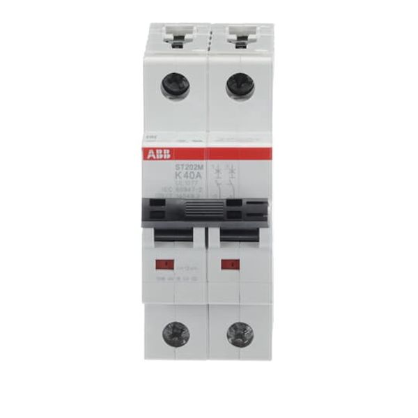 ST202M-K40 Miniature Circuit Breaker - 2P - K - 40 A image 1