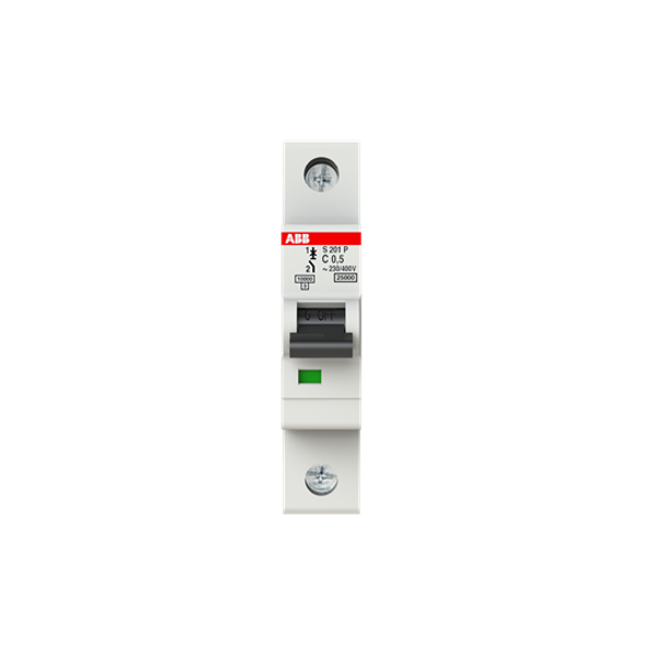 S201P-C0.5 Miniature Circuit Breaker - 1P - C - 0.5 A image 3