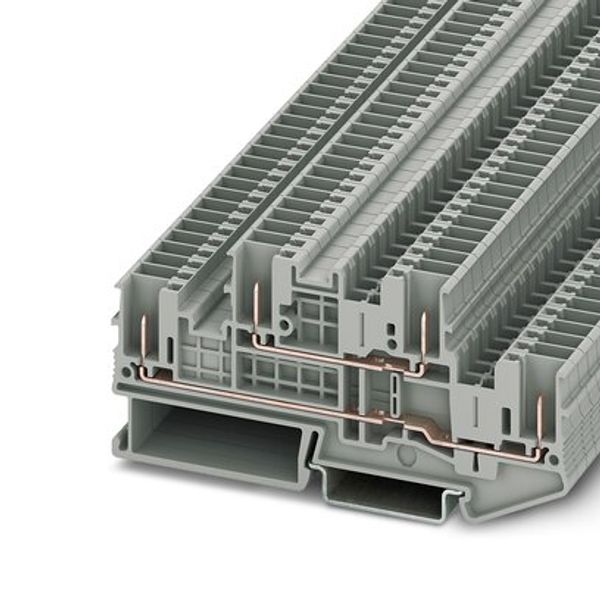 STTB 2,5/4P - Double-level terminal block image 1