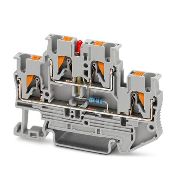 Double-level terminal block Phoenix Contact PTTB 2,5-LA 60 RD 500V 20A image 3