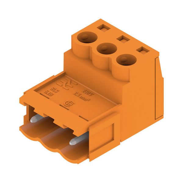 PCB plug-in connector (wire connection), 5.08 mm, Number of poles: 3,  image 1