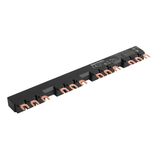 Compact Busbar, 65 A, 3 x 45 MM Spacing, For 140MP Motor Protection image 1