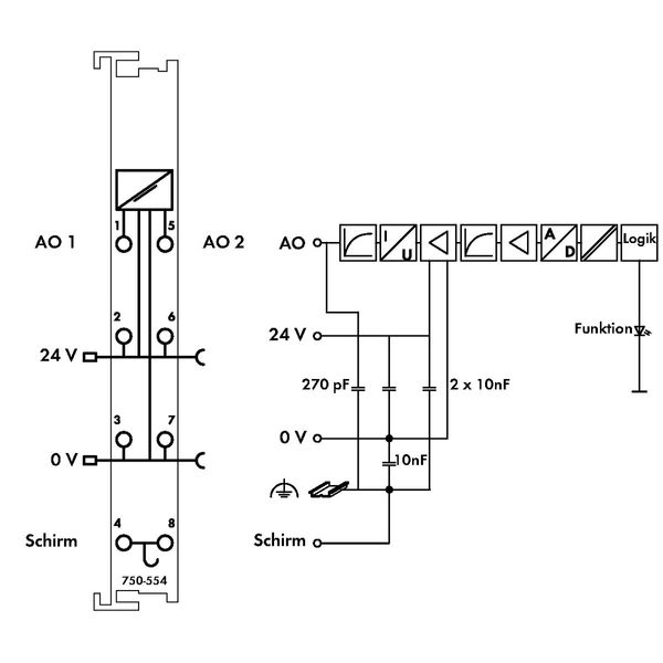 2-channel analog output 4 … 20 mA light gray image 4