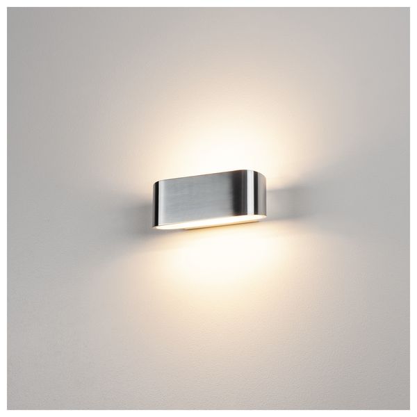 OSSA wall lamp up/down, R7s 78mm, max. 100W, oval, br. Alu image 4