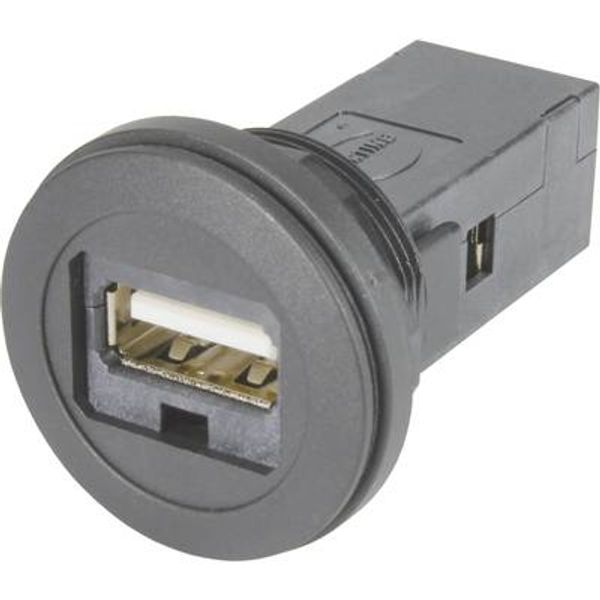 har-port USB 2.0 A-A ; PFT black image 1