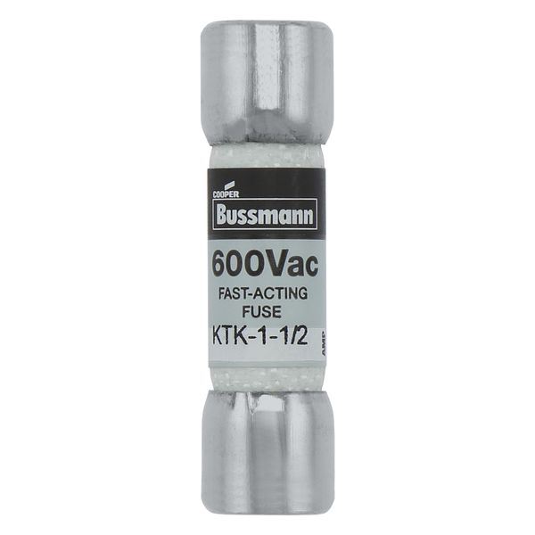 Fuse-link, low voltage, 1.5 A, AC 600 V, 10 x 38 mm, supplemental, UL, CSA, fast-acting image 19