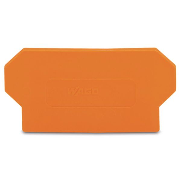 Separator plate 2 mm thick oversized orange image 1