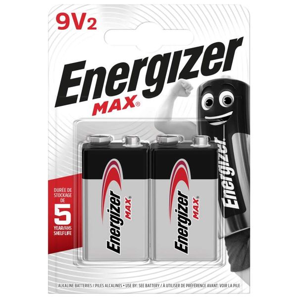 ENERGIZER Max 6LR61 9V BL2 image 1