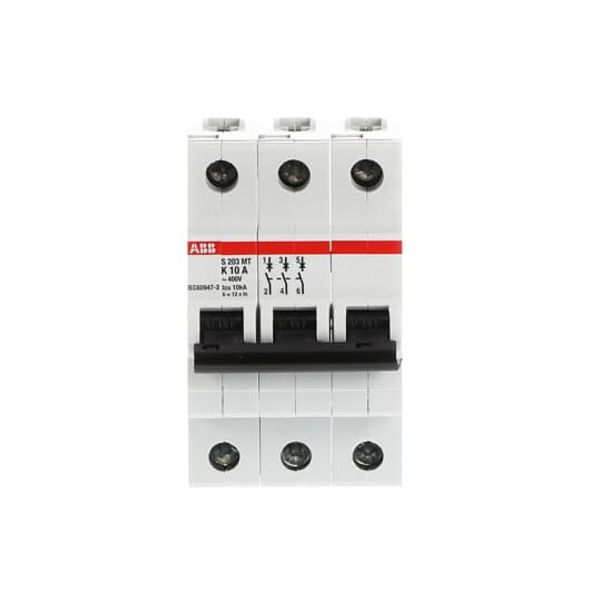 S203MT-K10 Miniature Circuit Breaker - 3P - K - 10 A image 5
