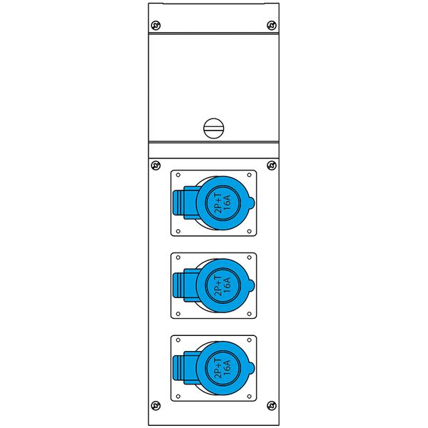 SURF.MOUNT.DISTRIBUTION ASSEMBLY BLOCK3 image 3