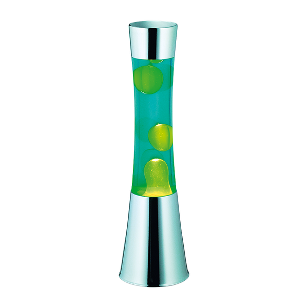 Lava table lamp 39 cm GY6.35 green image 1