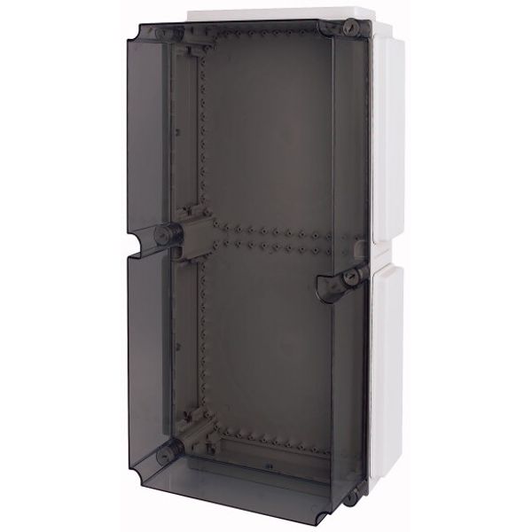 Insulated enclosure, top+bottom open, HxWxD=796x421x275mm, NA type image 1
