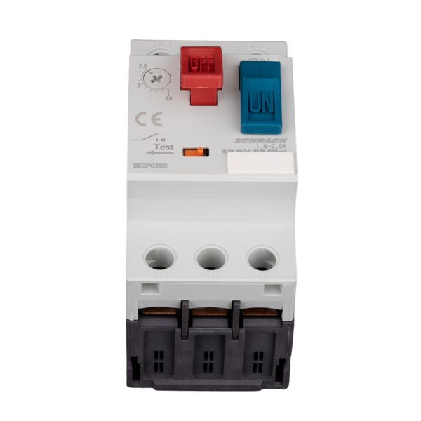 Motor Protection Circuit Breaker BE2 PB, 3-pole, 1,6-2,5A image 2