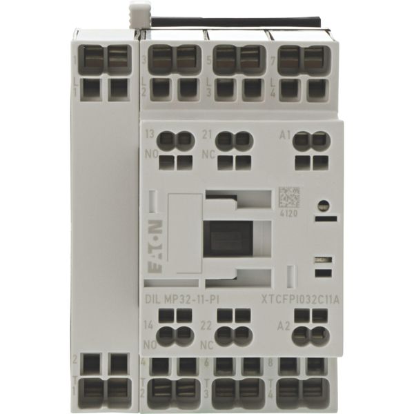 Contactor, 4 pole, AC operation, AC-1: 32 A, 1 N/O, 1 NC, 230 V 50/60 Hz, Push in terminals image 22