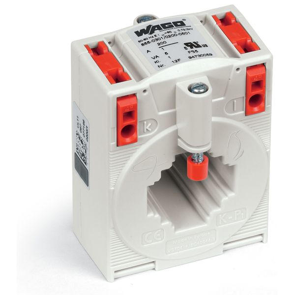 855-301/200-501 Plug-in current transformer; Primary rated current: 200 A; Secondary rated current: 1 A image 3