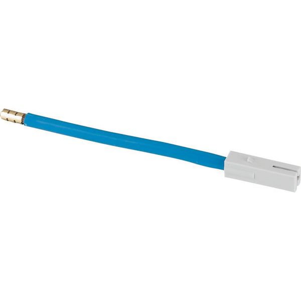 Plug with cable 10mm², L=120mm, blue image 4