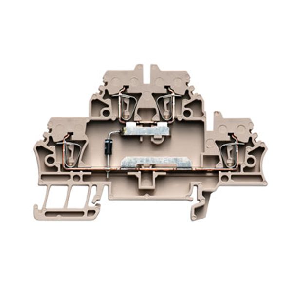 Component terminal block, Tension-clamp connection, 2.5 mm², 500 V, 0. image 1