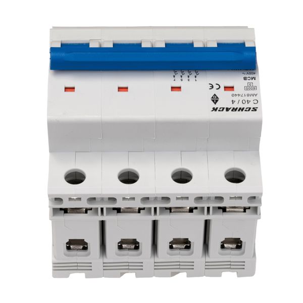 Miniature Circuit Breaker (MCB) AMPARO 6kA, C 40A, 4-pole image 4