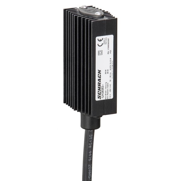 Miniature heater, 30W with 0.3m cable image 2