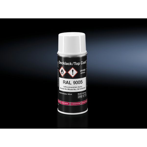 SZ SPRAYDOSE 150ML RAL 9005 image 1