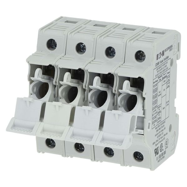 Fuse-holder, low voltage, 32 A, AC 690 V, 10 x 38 mm, 4P, UL, IEC image 52