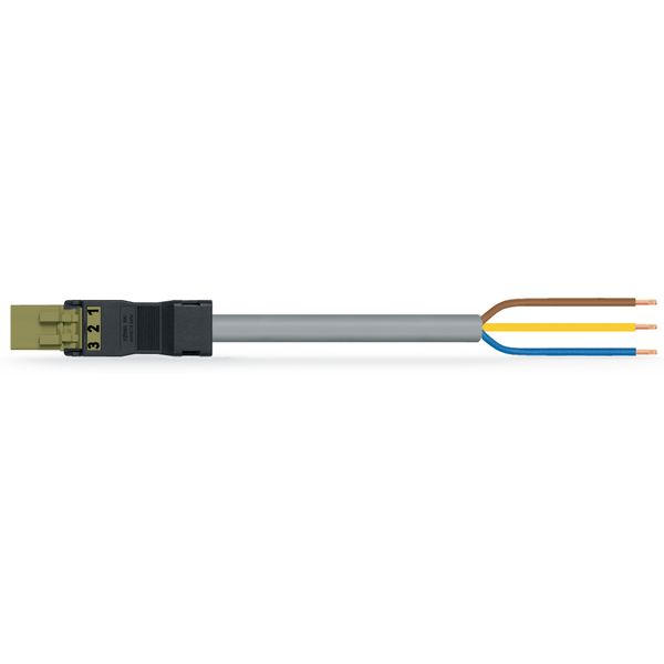 pre-assembled connecting cable Eca Plug/open-ended light green image 3