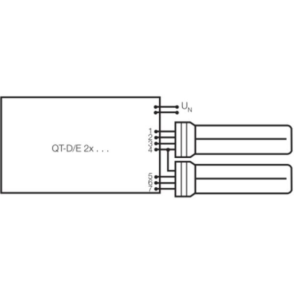 Compact Fluorescent Lamp Osram  DULUX® T/E PLUS 13W/830 3000K GX24q-1 image 2