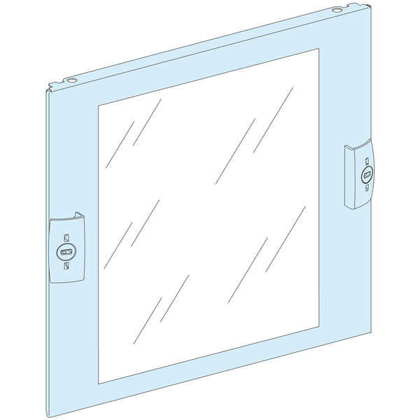 TRANSPARENT FRONT PLATE W300 4M image 1