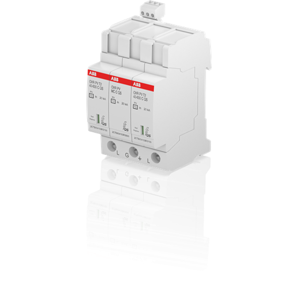 Overvoltage protection Type PV,  20/ 40kA, 600V, plug, signal image 1