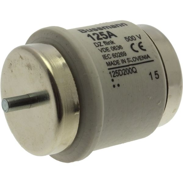 Fuse-link, low voltage, 200 A, AC 500 V, D5, 56 x 46 mm, gR, DIN, IEC, fast-acting image 3