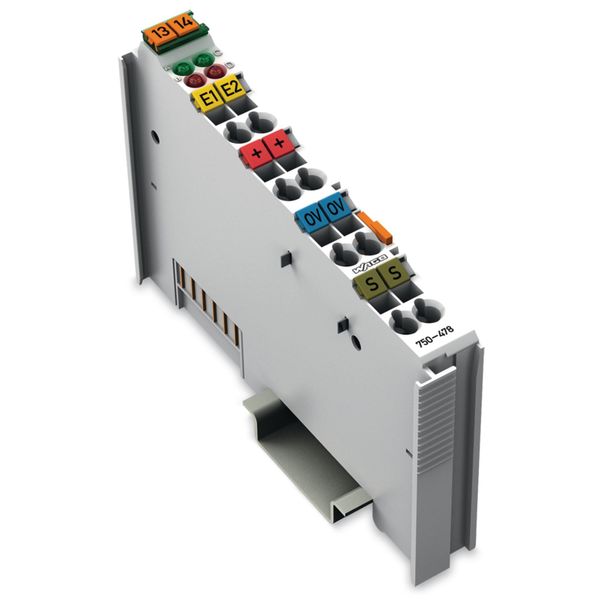 2-channel analog input 0 ... 10 VDC Single-ended light gray image 1