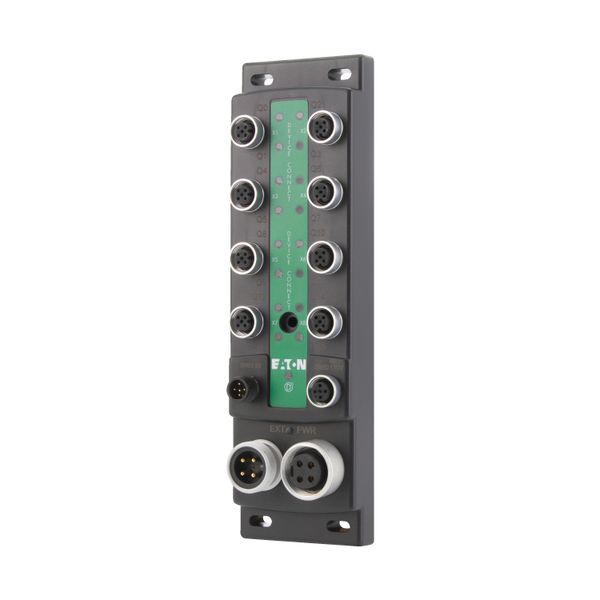 SWD Block module I/O module IP69K, 24 V DC, 16 outputs with separate power supply, 8 M12 I/O sockets image 9