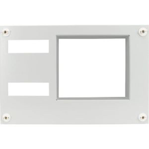 Mounting kit for meter plate F, white image 2