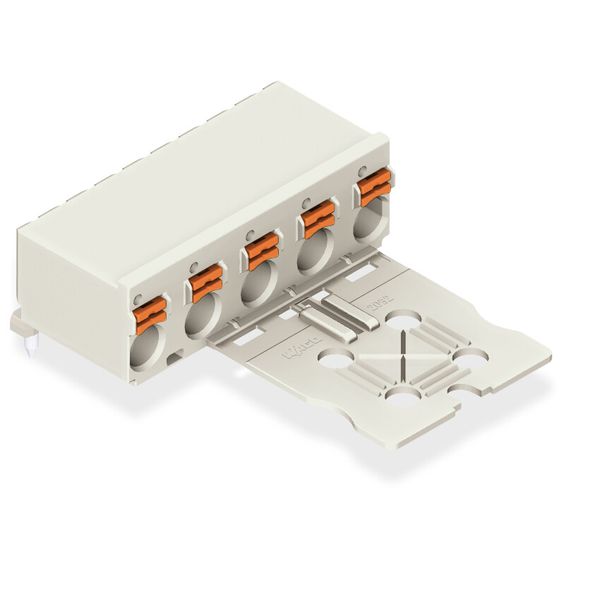 2092-3353 1-conductor THT female connector angled; push-button; Push-in CAGE CLAMP® image 1