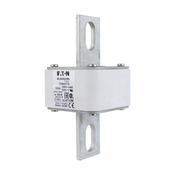 Fuse-link, high speed, 630 A, AC 690 V, size 3, 67 x 92 x 155 mm, aR, IEC, UL image 5