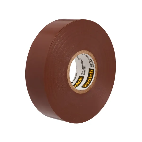 Scotch® Vinyl Color-Coding Electrical Tape 35, Brown, 19 mm x 20 m image 8