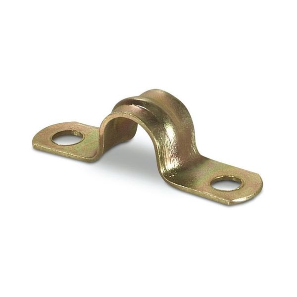 SADDLE D.12-13 ZINC PLATED STEEL image 1