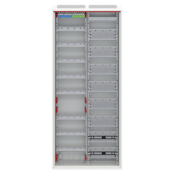 CA28VML ComfortLine Compact distribution board, Surface mounting, 96 SU, Isolated (Class II), IP30, Field Width: 2, Rows: 8, 1250 mm x 550 mm x 160 mm image 6