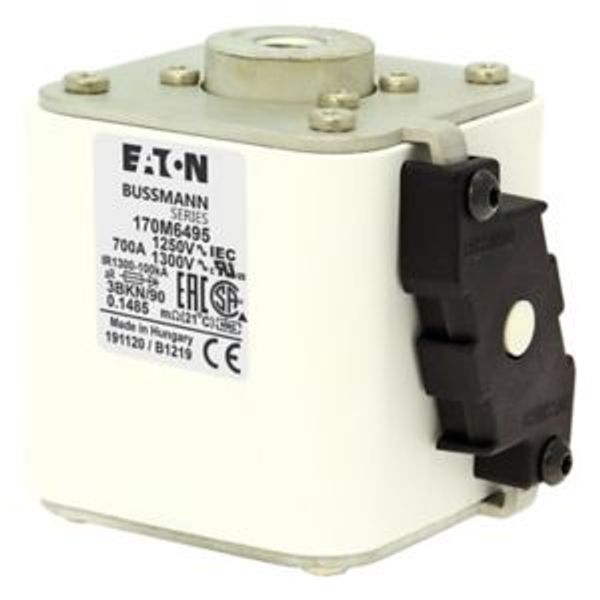 170M6495 FUSE 700A 1250V 3BKN/90 AR CU image 1