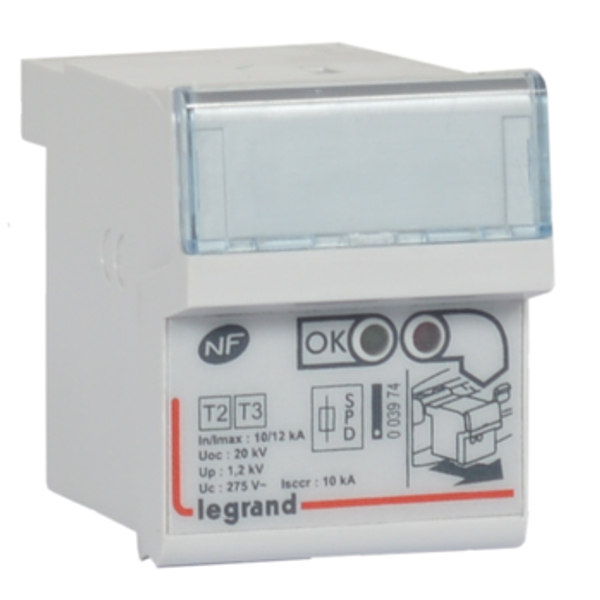 Plug-in replacement module for self-protected SPD - Cat.Nos 0 039 71/73 image 2