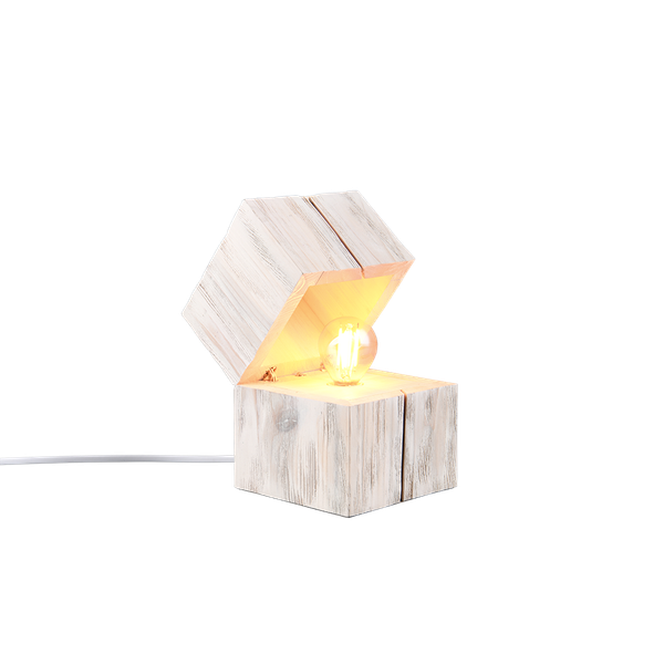 Treasure table lamp E14 (inc.) white image 1