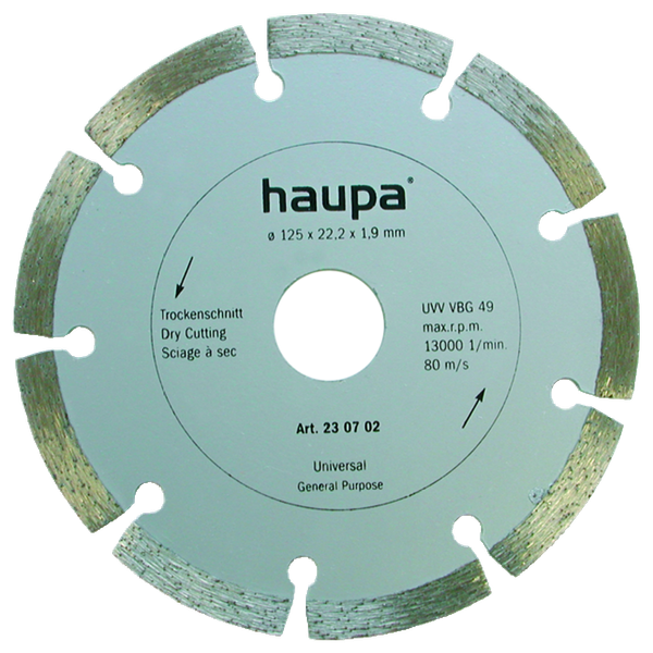 Diamond dry cutting discs 140x22.2 laser image 2