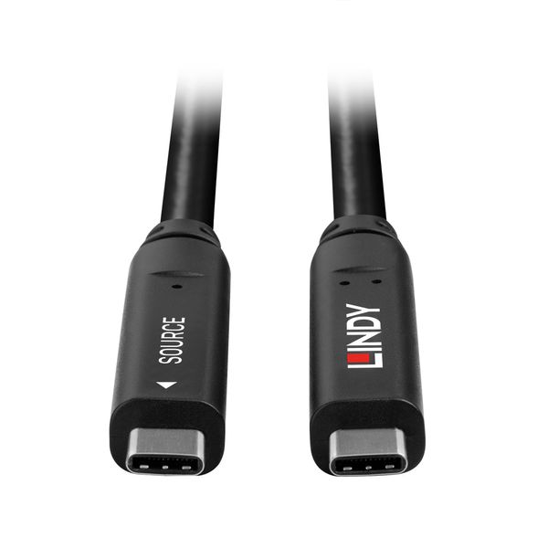 8m USB 3.2 Gen 1 & DP 1.4 Type C Hybrid Cable 8m Extension of USB 5Gbps, 4K30Hz Video and 60W Power Delivery image 2